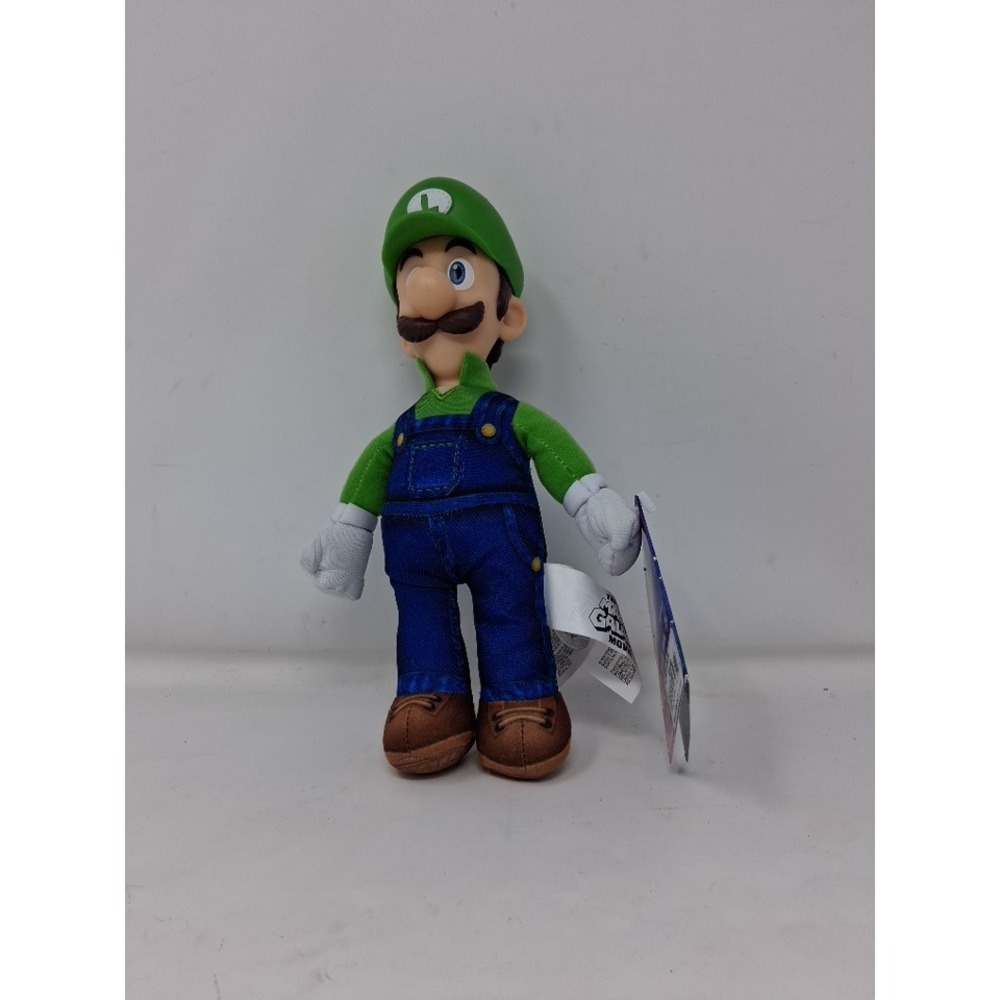 Jakks Pacific Luigi The Super Mario Galaxy Movie Plush Figure New with Tags